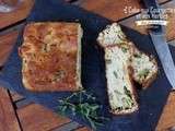 Cake aux courgettes et aux herbes