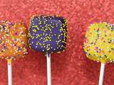 Cake pops chamallows