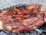 Côte de boeuf à la chinoise au barbecue