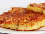 Galettes de pomme de terre aux lardons