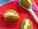 Olives farcies au fromage frais