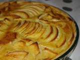 Tarte bourdaloue aux pommes