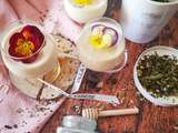 Panna cotta saveurs florales