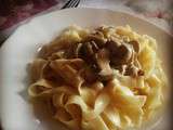 Tagliatelles aux champignons