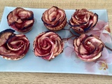 Roses feuilletées aux pommes