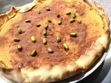 Tarte potiron pistaches