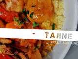 Tajine de poulet aux abricots