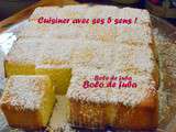 Bolo de fuba ou gâteau de maïs