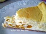 Cheesecake de pêches à la sauge