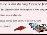 Concours chez  Nathalie  sur le thème du chocolat