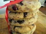 Cookies noisettes chocolat