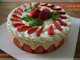 Fraisier cap pâtissier