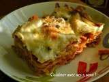 Lasagnes carottes, thon et lait de coco