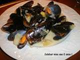 Moules aux pommes et au cidre