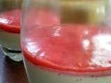 Panna cotta aux fraises