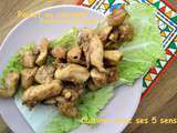 Poulet vietnamien au caramel Ga Kho Gung