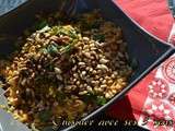 Salade fraîche de lentilles corail