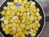 Pommes de terre sautées aux champignons shiitaké