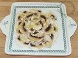 Carpaccio de champignons au parmesan