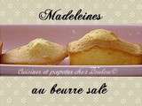 Madeleines au beurre salé