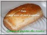 Pain aux noix et aux noisettes