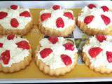 Petites tartelettes aux fraises rapides