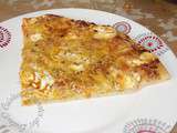 Pizza aux trois fromages