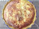 Quiche au bettes et mozzarella