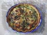 Quiche au surimi et aux épinards