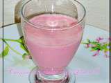 Smoothie aux fraises