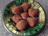 Truffes chocolat marron