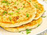 Cheese Naan pain indien