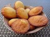 Madeleines sans gluten - pour 70 mini-madeleines