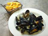 Moules Marinières à la crème sans gluten - pour 2 personnes