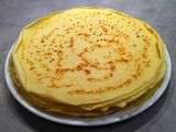 Pâte à Crêpes - pour 10 crêpes