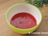 Coulis de framboises