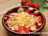 Crumble aux fraises