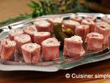 Roulés Jambon Fromage ail et fines herbes