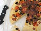 Focaccia Tomates - Olives