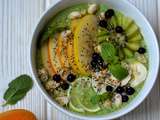 Smoothie Bowl Kiwi-Epinard-Pomme