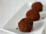 Truffes Chocolat, Noisette et Crème de Marron