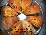 Brioche individuelle oranges confites/raisins secs et chocolat