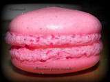 Macarons fraise tagada