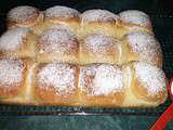 Brioche Buchty Allemande sans beurre (Butchy ou Buchteln):