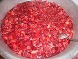 Confiture de fraise maison :