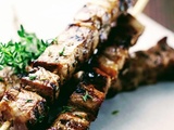 Brochettes de boeuf