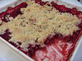 Crumble aux 4 fruits