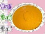 Potage orange a base de