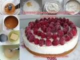 Entremet Chocolat Blanc Framboises Spéculoos