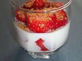 Panna cotta fraises